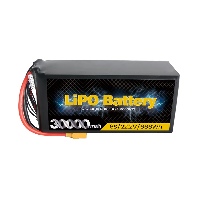LiPO Battery 30000mAh 6S 22.2V