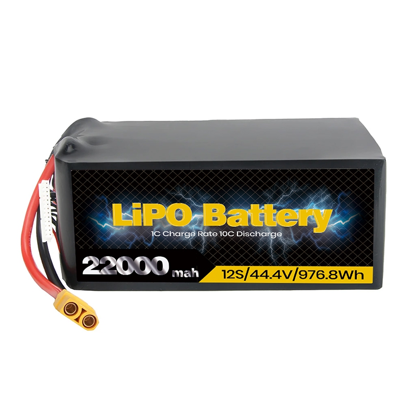 LiPO Battery 22000mAh 12S 44.4V