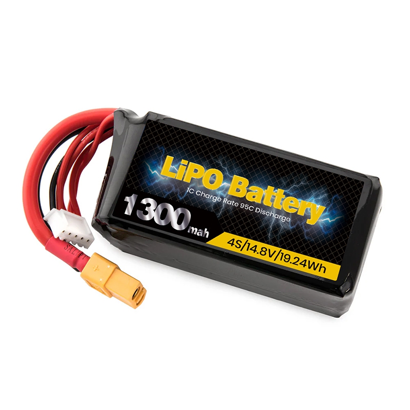 LiPO Battery 1300mAh 4S 14.8V