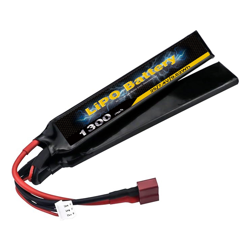 LiPO Battery 1300mAh 2S 7.4V